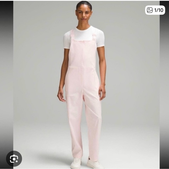 Lululemon Pink Overalls - Picture 1 of 2